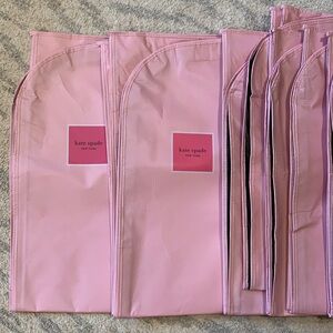 ♠️ KateSpade Garment Bag Signature Pink. Multiples available. Priced per piece.